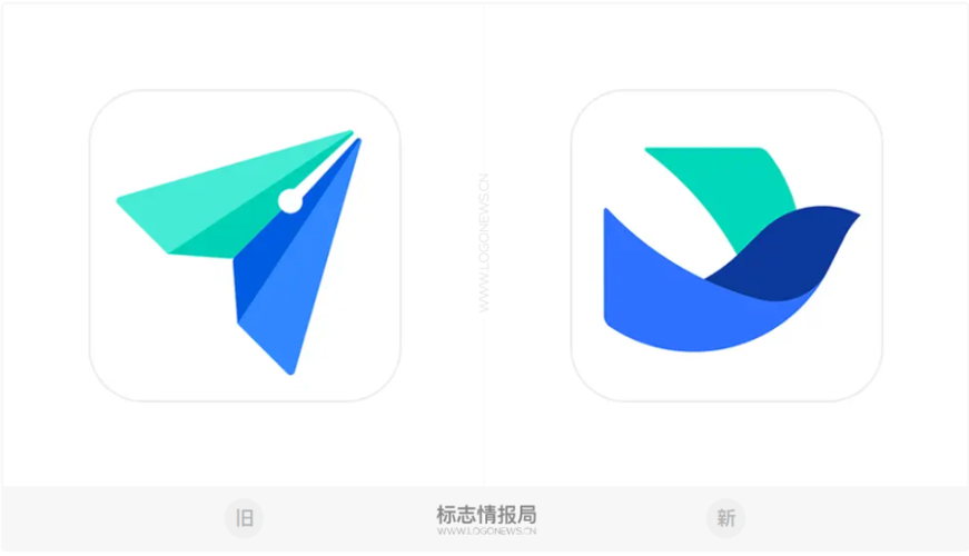 字节跳动旗下办公平台"飞书"启用新logo_腾讯新闻